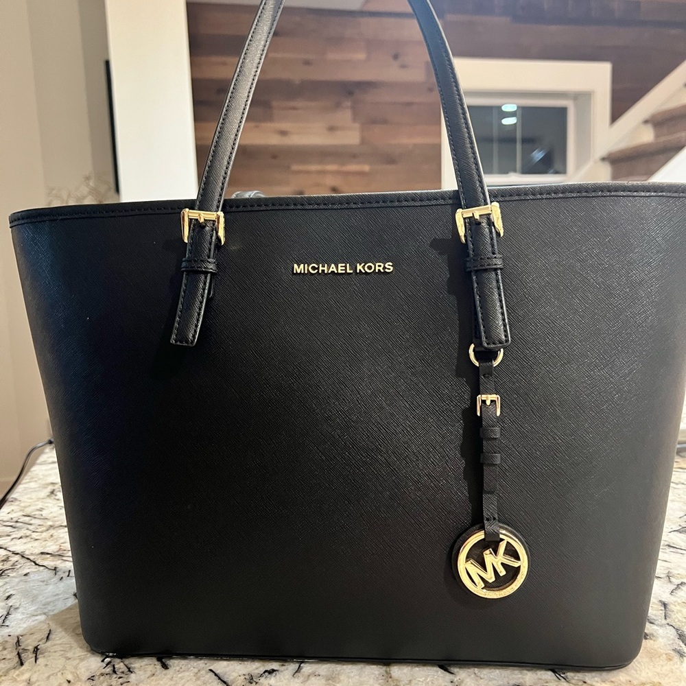 Michael Kors Black Tote Bag
